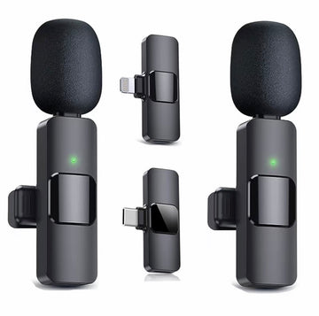 Wireless Lavalier Microphone, IPhone-Android